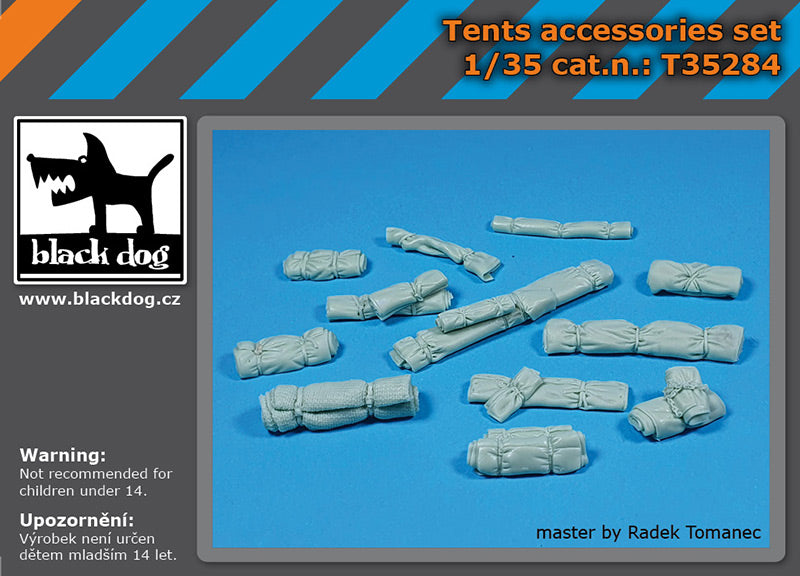 Blackdog BDT35284 1:35 Tents accessories set