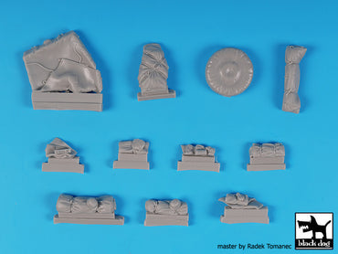 Blackdog BDT35288 1:35 Sd.Kfz.234/3 Armoured Car accessories set