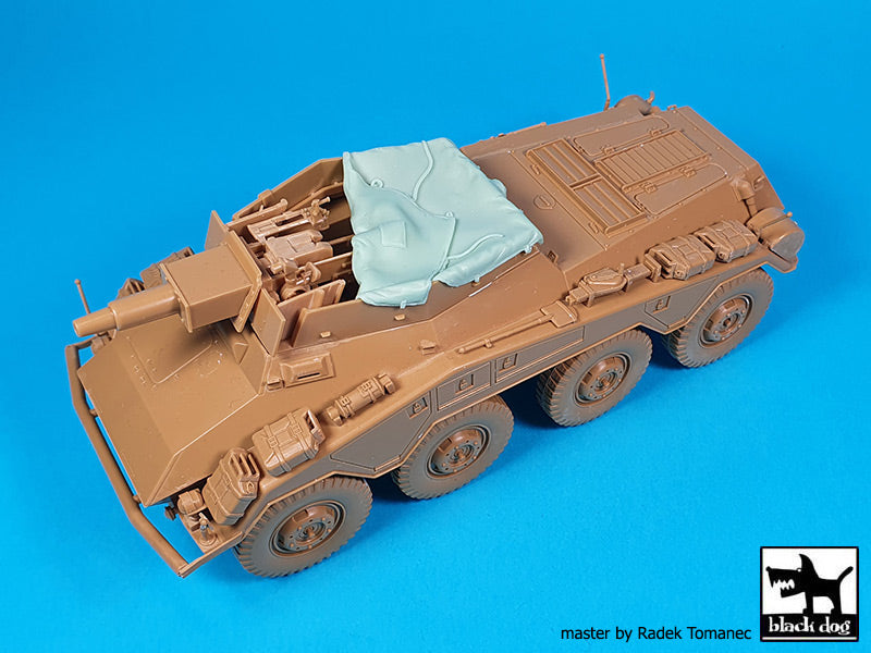 Blackdog BDT35289 1:35 Sd.Kfz.234/3 Armoured Car Canvas N deg 1
