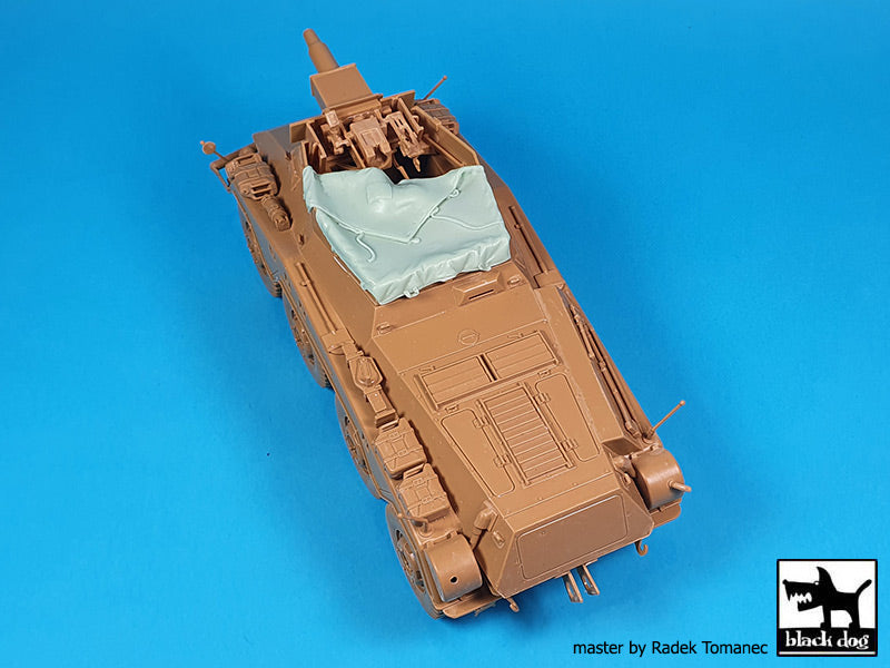 Blackdog BDT35289 1:35 Sd.Kfz.234/3 Armoured Car Canvas N deg 1