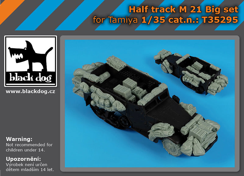 Blackdog BDT35295 1:35 M21 Half Track BIG SET