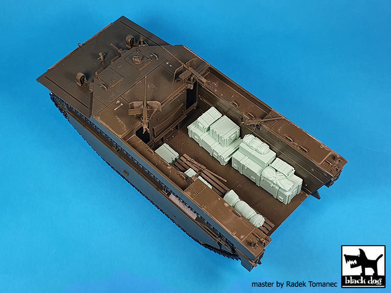 Blackdog BDT35297 1:35 LVT-4 Water Buffalo accessories set N deg 1