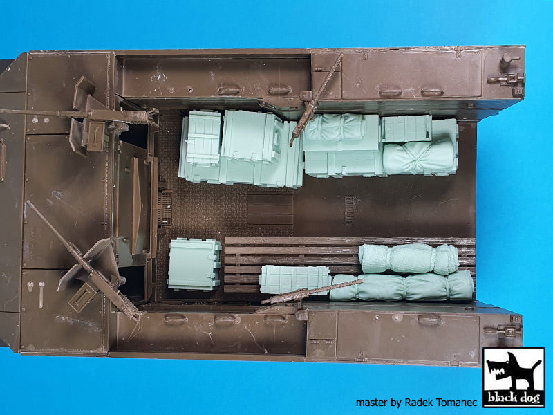 Blackdog BDT35297 1:35 LVT-4 Water Buffalo accessories set N deg 1