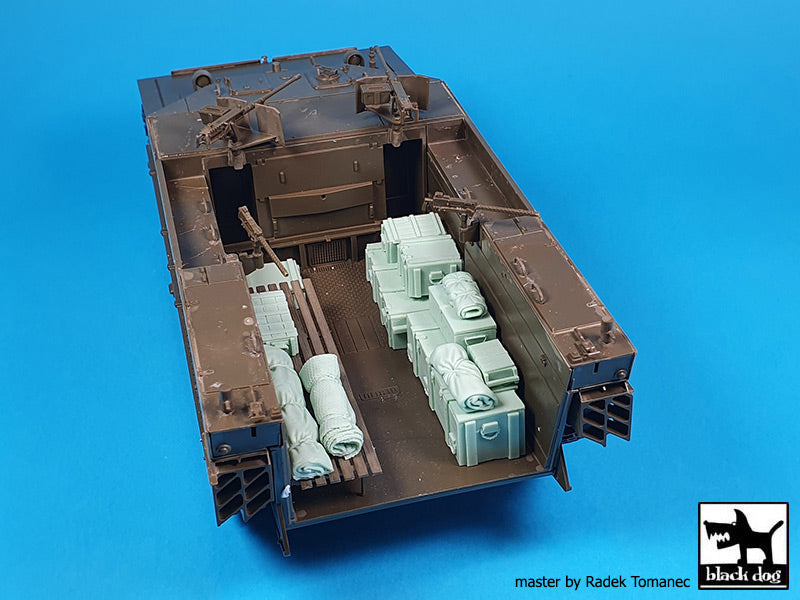 Blackdog BDT35297 1:35 LVT-4 Water Buffalo accessories set N deg 1