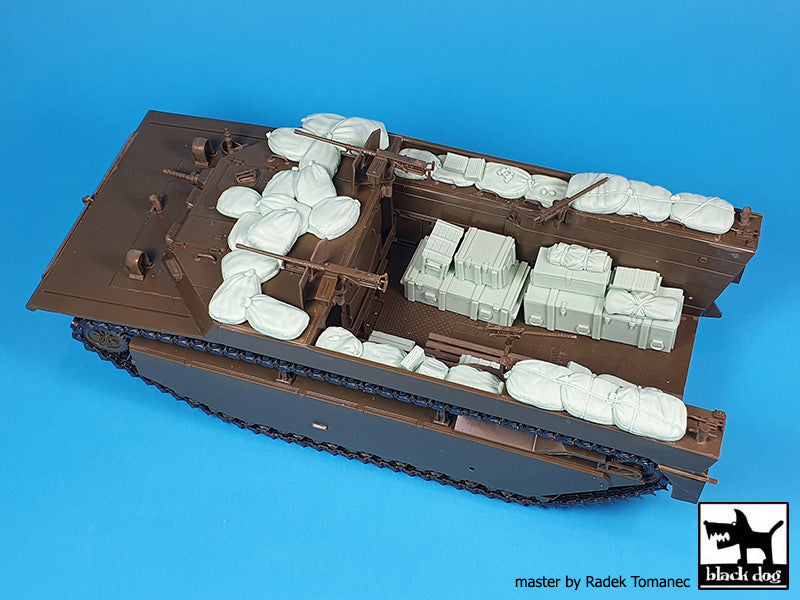 Blackdog BDT35299 1:35 LVT-4 Water Buffalo accessories set big set