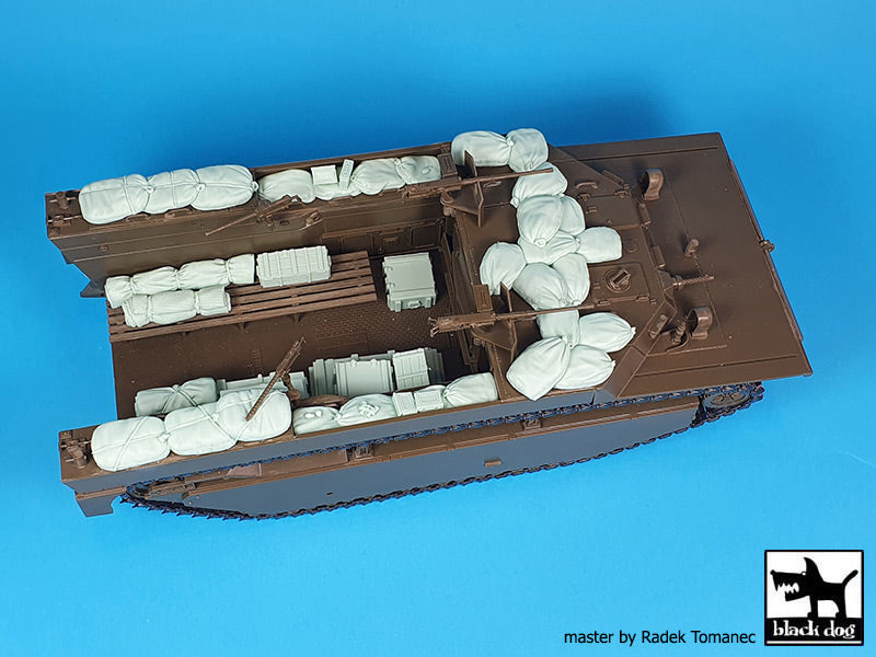 Blackdog BDT35299 1:35 LVT-4 Water Buffalo accessories set big set