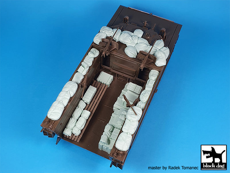 Blackdog BDT35299 1:35 LVT-4 Water Buffalo accessories set big set