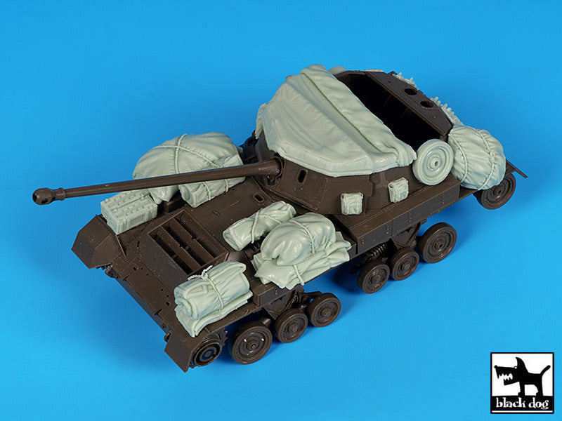 Blackdog BDT35300 1:35 British anti tankgun Archer accessories set