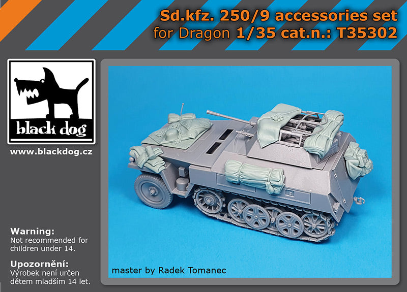 Blackdog BDT35302 1:35 Sd.Kfz.251/1 accessories set