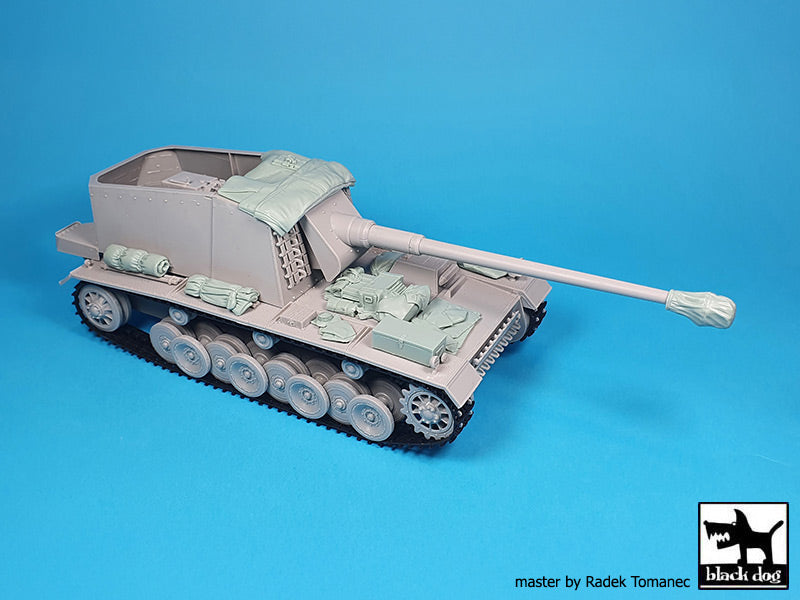 Blackdog BDT35303 1:35 German 12,8 cm Sturer Emil accessories set