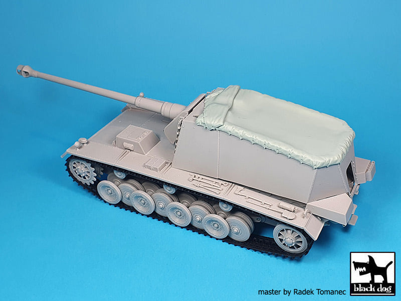 Blackdog BDT35304 1:35 German 12,8 cm Emil canvas