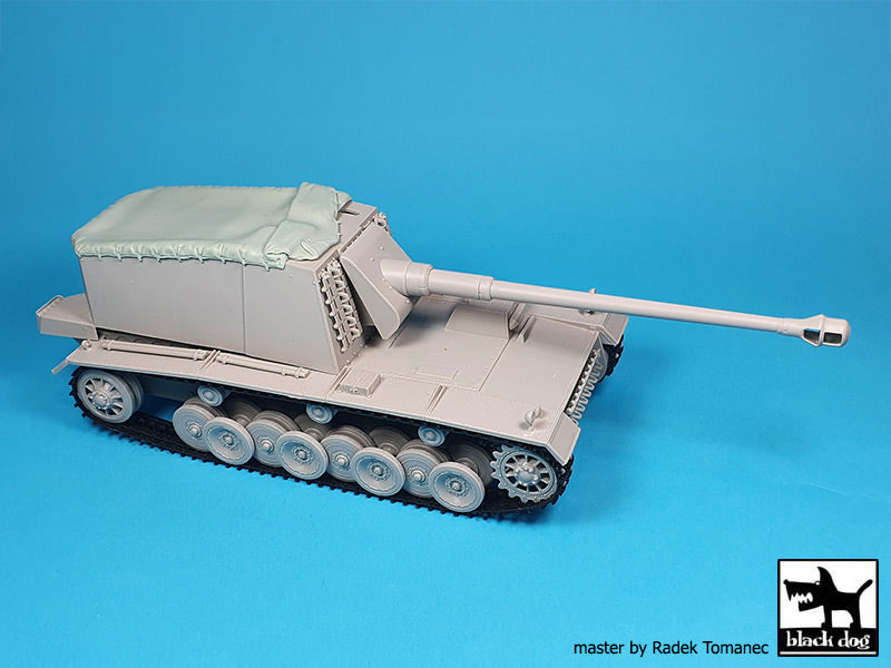 Blackdog BDT35304 1:35 German 12,8 cm Emil canvas