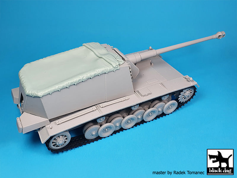 Blackdog BDT35304 1:35 German 12,8 cm Emil canvas