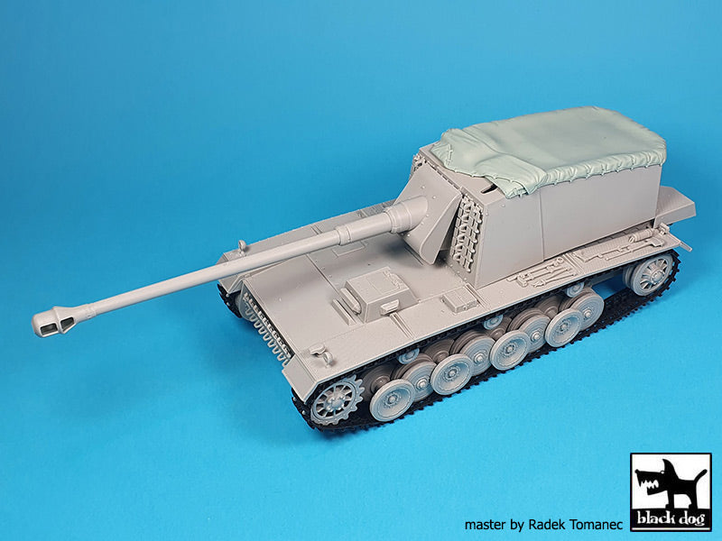 Blackdog BDT35304 1:35 German 12,8 cm Emil canvas