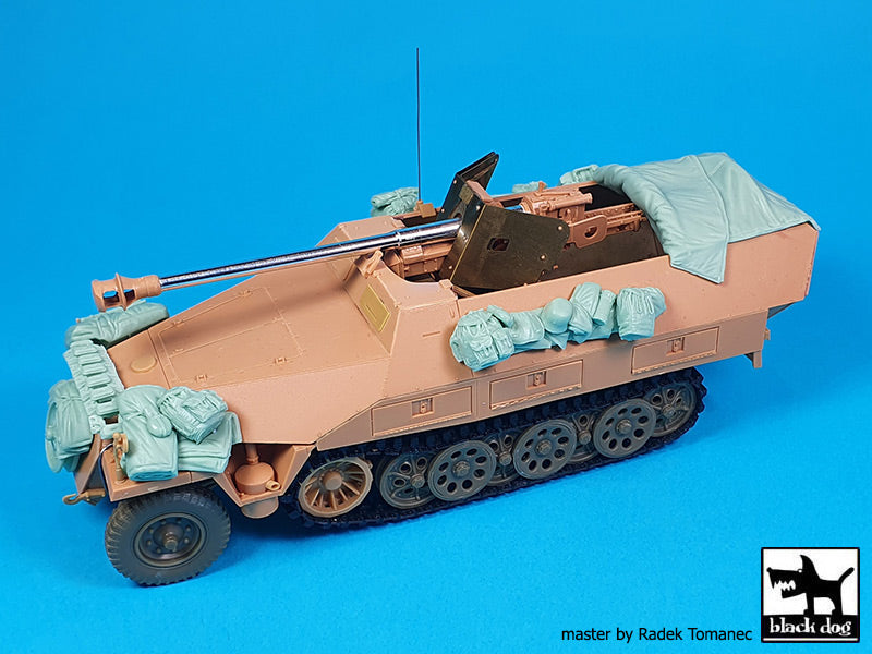 Blackdog BDT35308 1:35 Sd.Kfz.251/22 Ausf D Pakwagen accessories set