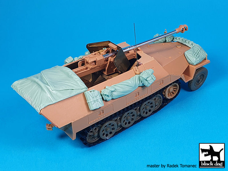 Blackdog BDT35308 1:35 Sd.Kfz.251/22 Ausf D Pakwagen accessories set