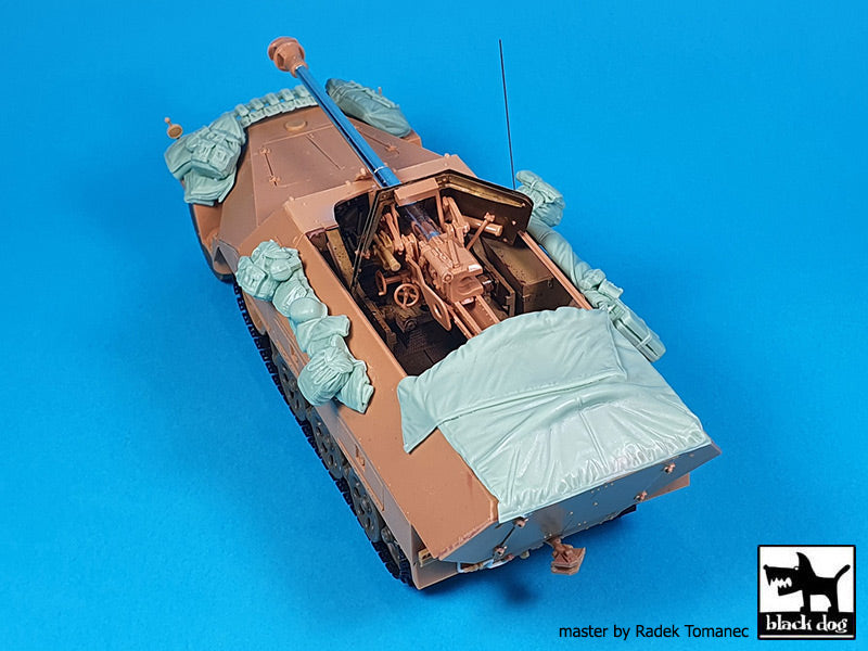 Blackdog BDT35308 1:35 Sd.Kfz.251/22 Ausf D Pakwagen accessories set