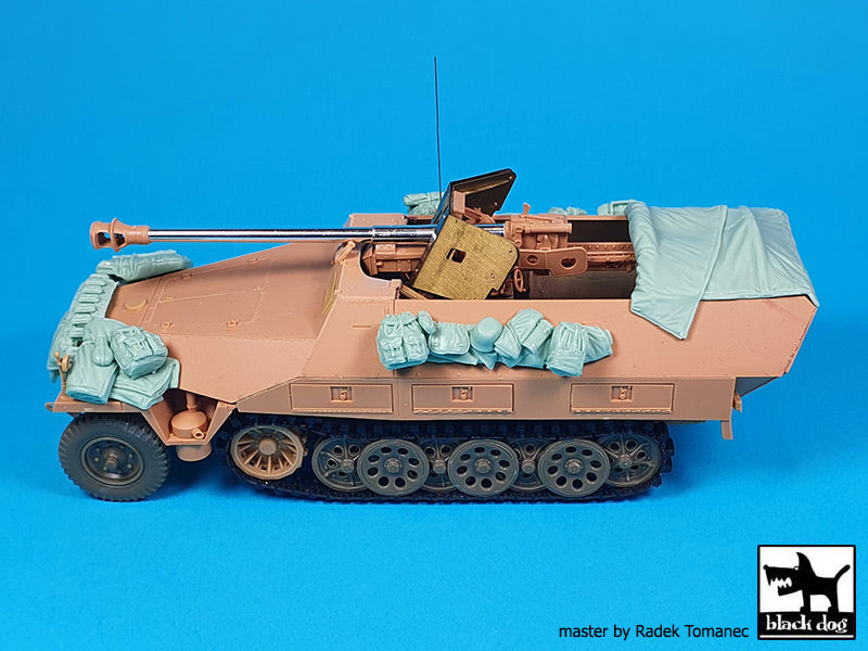 Blackdog BDT35308 1:35 Sd.Kfz.251/22 Ausf D Pakwagen accessories set