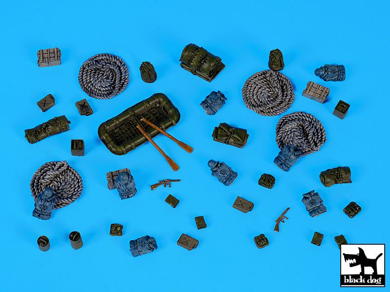 Blackdog BDT72155 1:72 PT boat accessories set