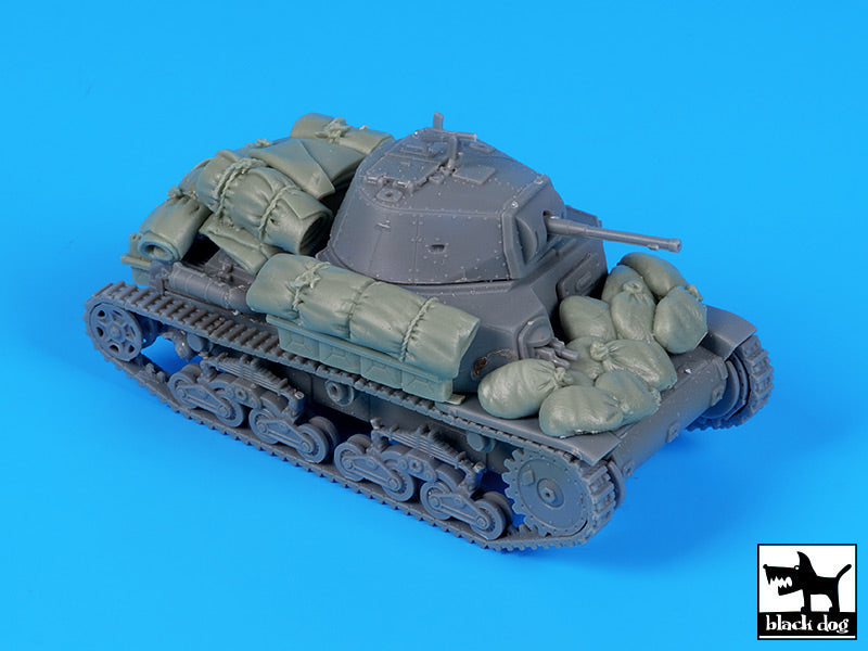 Blackdog BDT72160 1:72 M13/40 Italian Tank accessories set