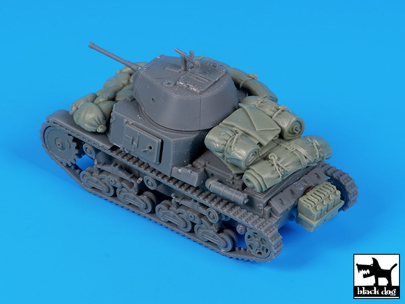 Blackdog BDT72160 1:72 M13/40 Italian Tank accessories set