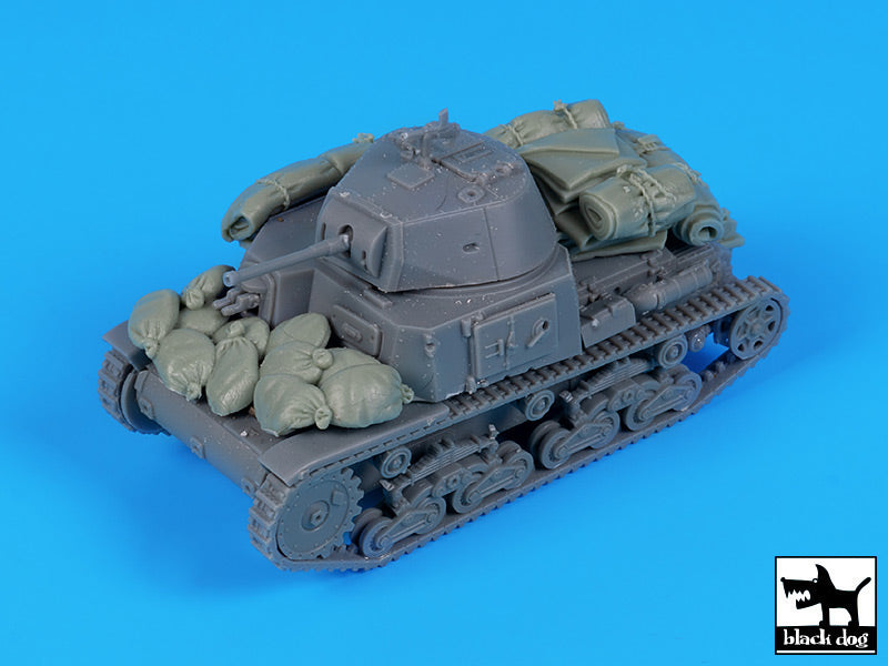 Blackdog BDT72160 1:72 M13/40 Italian Tank accessories set