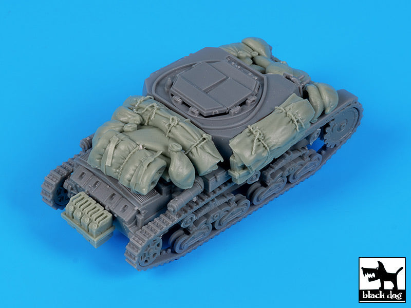 Blackdog BDT72161 1:72 Carro Comando M13/40 accessories set