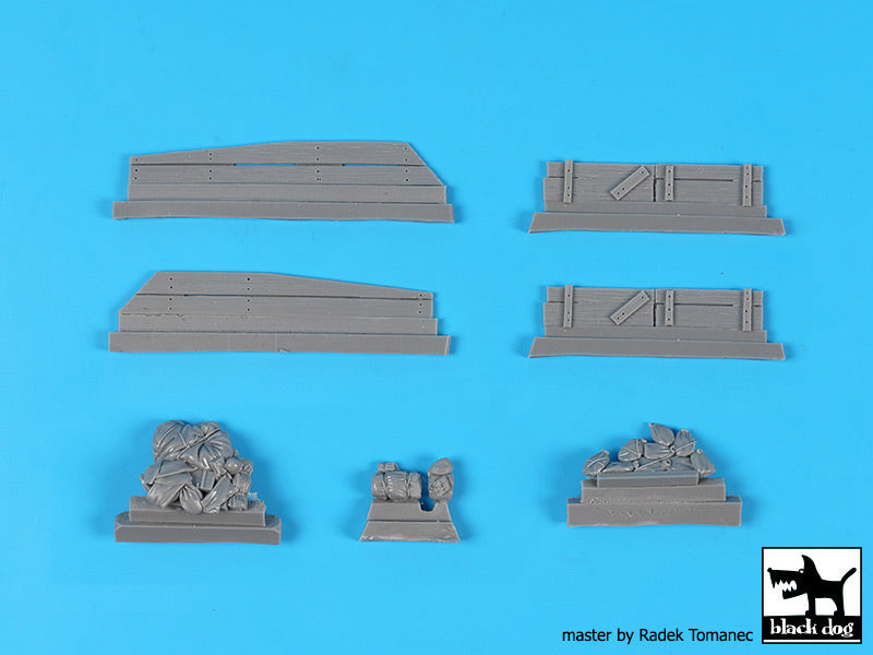 Blackdog BDT72164 1:72 M4A2 Sherman accessories set