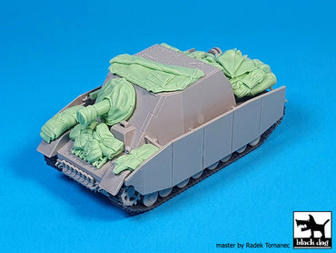 Blackdog BDT72166 1:72 Sd.Kfz.166 Sturmpanzer IV Brummbar accessories