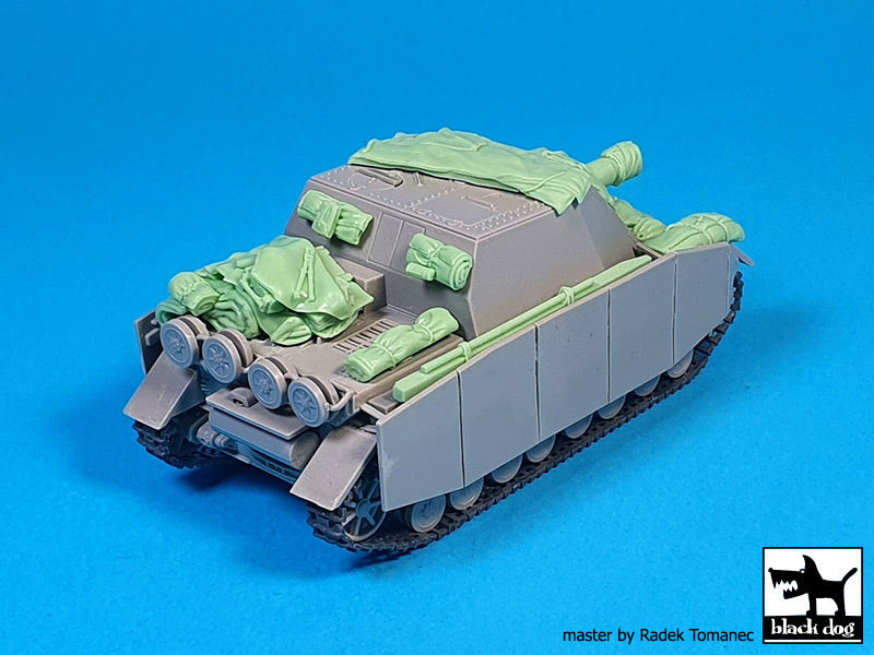 Blackdog BDT72166 1:72 Sd.Kfz.166 Sturmpanzer IV Brummbar accessories