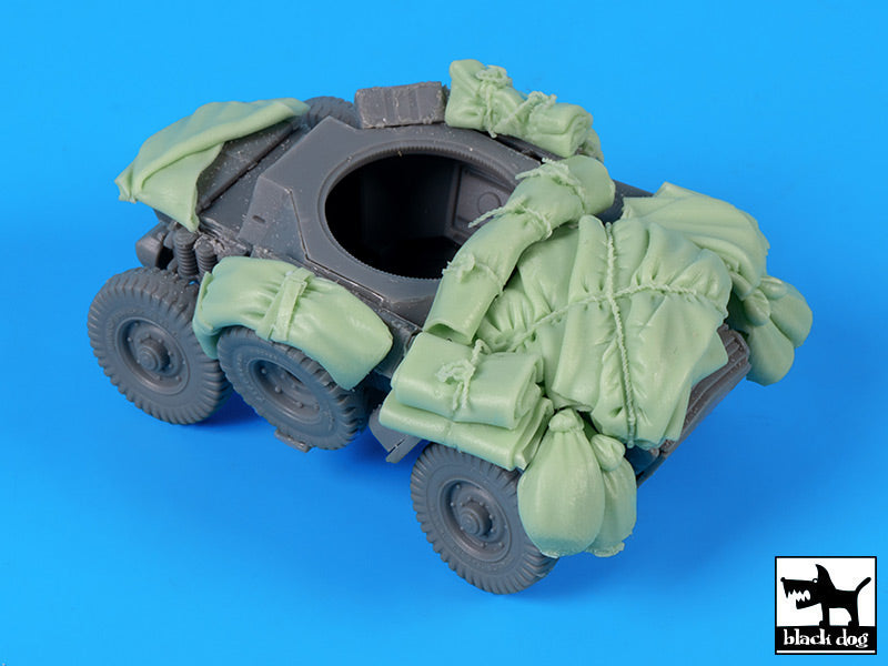 Blackdog BDT72168 1:72 DAC "Sawn-off" British Armoured Car accessory set