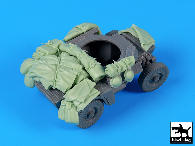 Blackdog BDT72168 1:72 DAC "Sawn-off" British Armoured Car accessory set