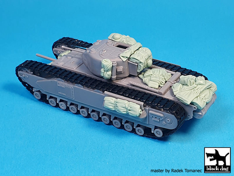 Blackdog BDT72171 1:72 Infantry tank Churchill Mk.I accessories set