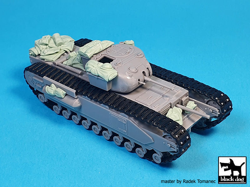 Blackdog BDT72171 1:72 Infantry tank Churchill Mk.I accessories set