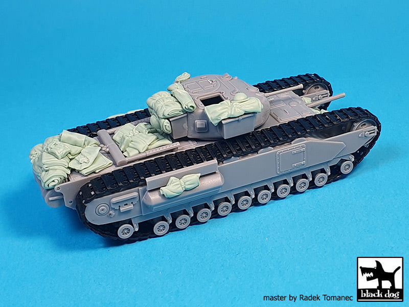 Blackdog BDT72171 1:72 Infantry tank Churchill Mk.I accessories set