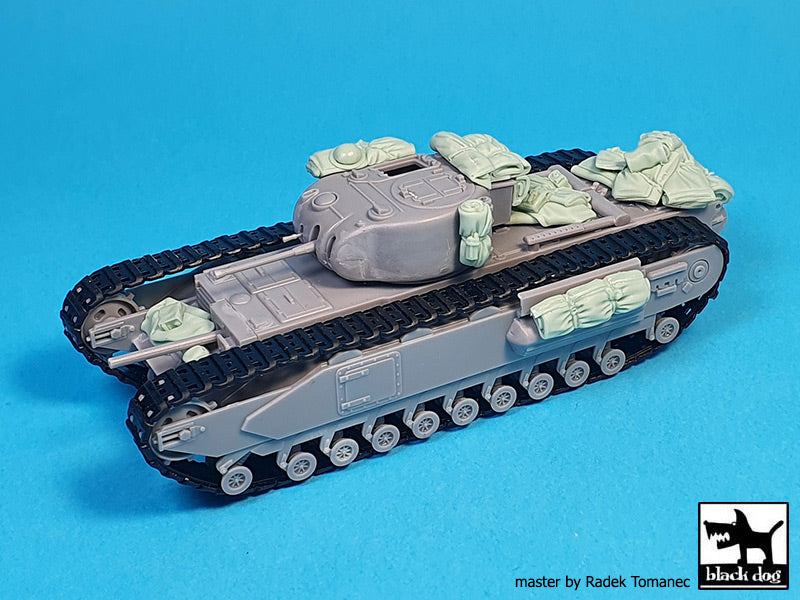 Blackdog BDT72171 1:72 Infantry tank Churchill Mk.I accessories set