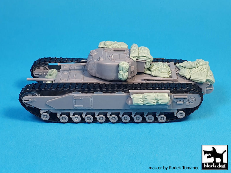 Blackdog BDT72171 1:72 Infantry tank Churchill Mk.I accessories set