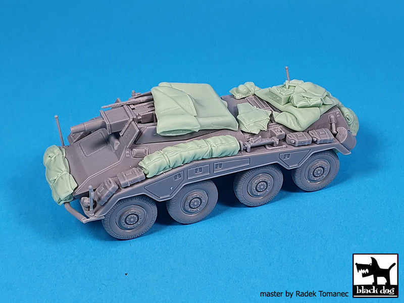 Blackdog BDT72172 1:72 Sd.Kfz.234/3 8-Rad Stummel Accessories