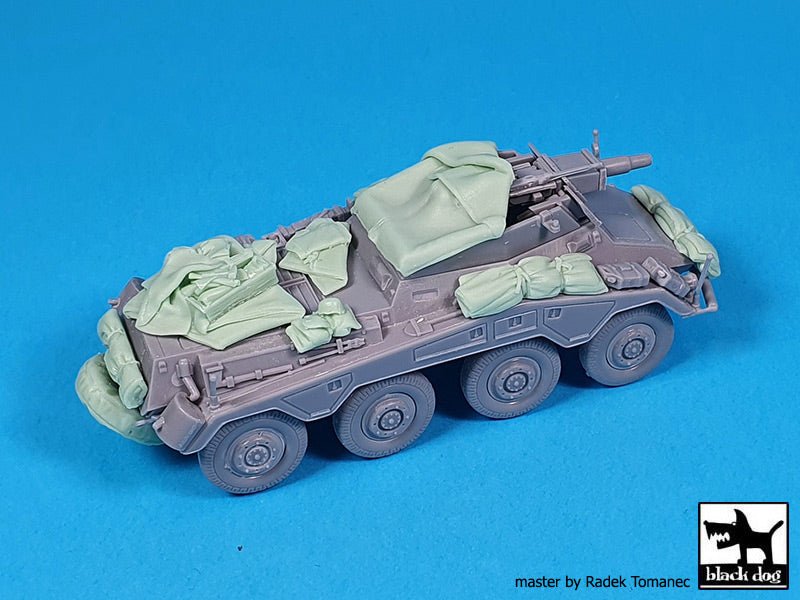 Blackdog BDT72172 1:72 Sd.Kfz.234/3 8-Rad Stummel Accessories