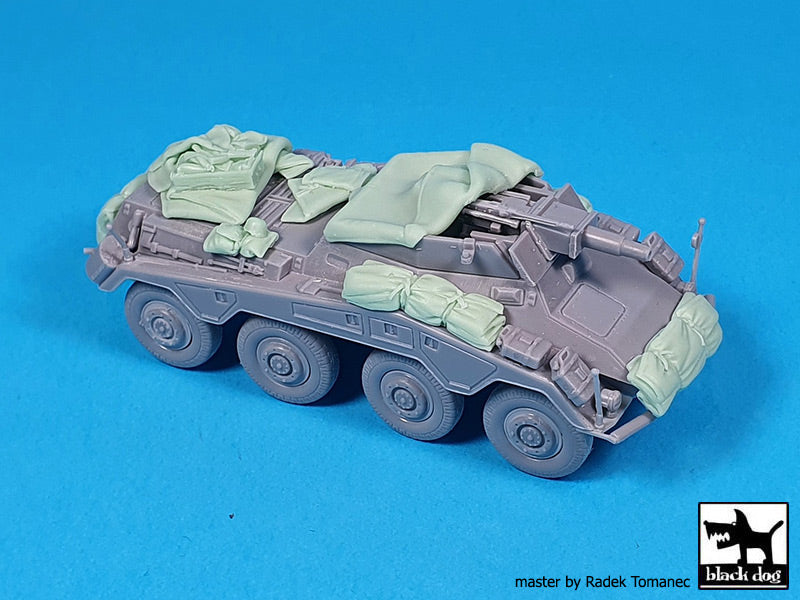 Blackdog BDT72172 1:72 Sd.Kfz.234/3 8-Rad Stummel Accessories