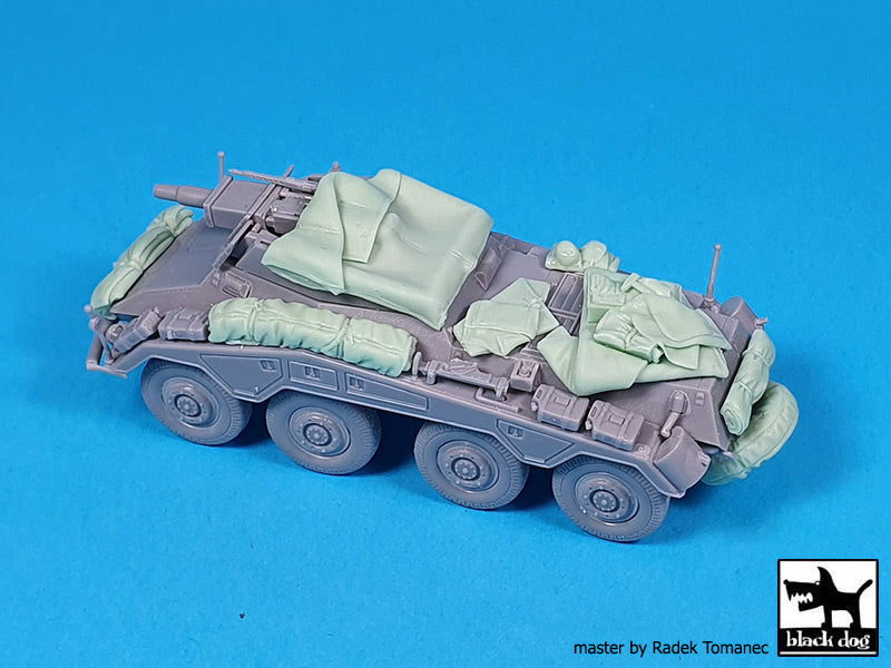 Blackdog BDT72172 1:72 Sd.Kfz.234/3 8-Rad Stummel Accessories