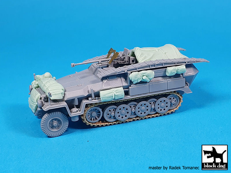 Blackdog BDT72173 1:72 Sd.Kfz.251/7 Ausf.C accessories set