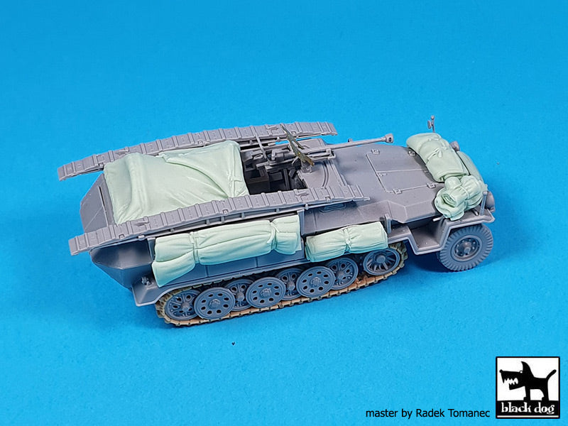 Blackdog BDT72173 1:72 Sd.Kfz.251/7 Ausf.C accessories set