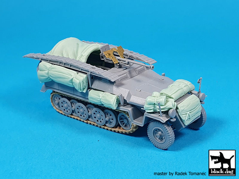 Blackdog BDT72173 1:72 Sd.Kfz.251/7 Ausf.C accessories set