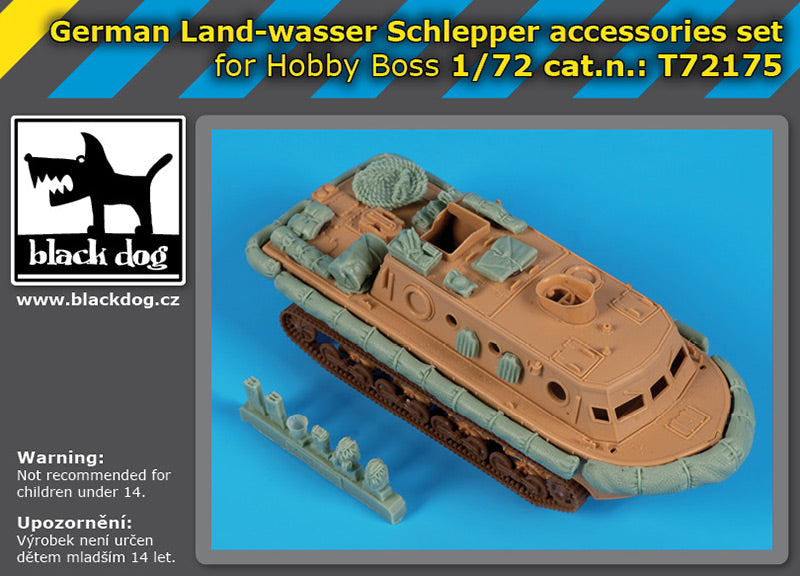 Blackdog BDT72175 1:72 Land-Wasser-Schlepper