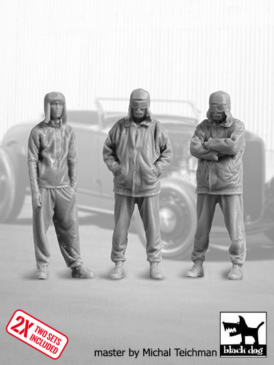 Blackdog BDT72176 1:72 Drivers / civilian pilots