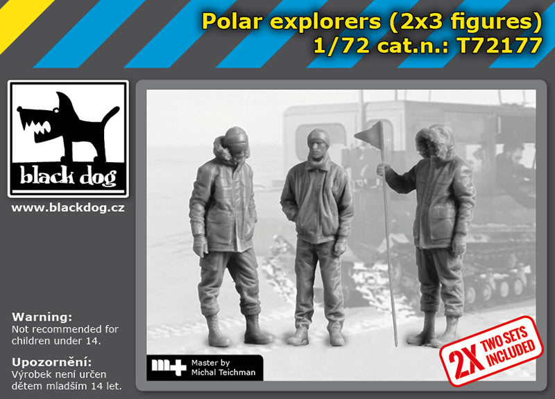 Blackdog BDT72177 1:72 Polar explorers
