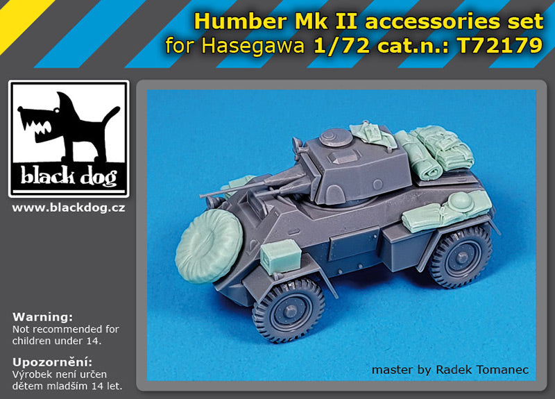 Blackdog BDT72179 1:72 Humber Mk.II accessories set