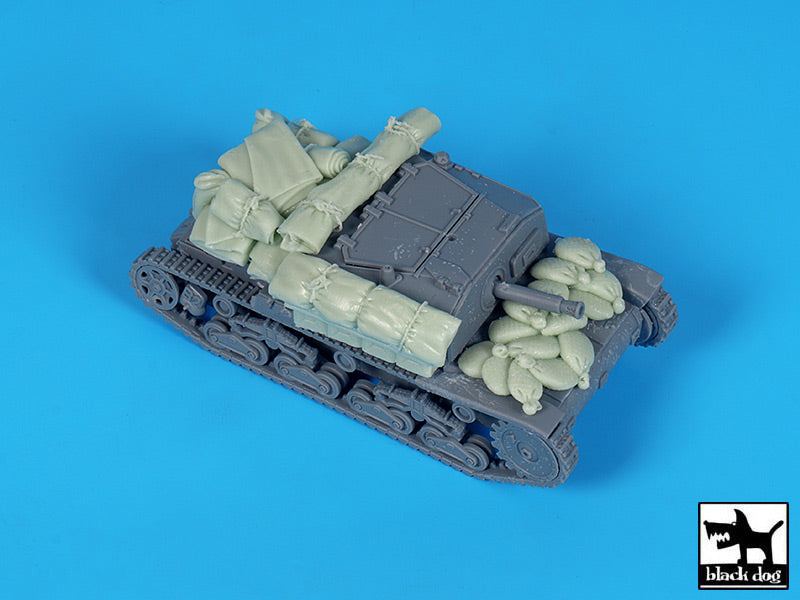 Blackdog BDT72180 1:72 Semovente M40 da 75/18 accessories set