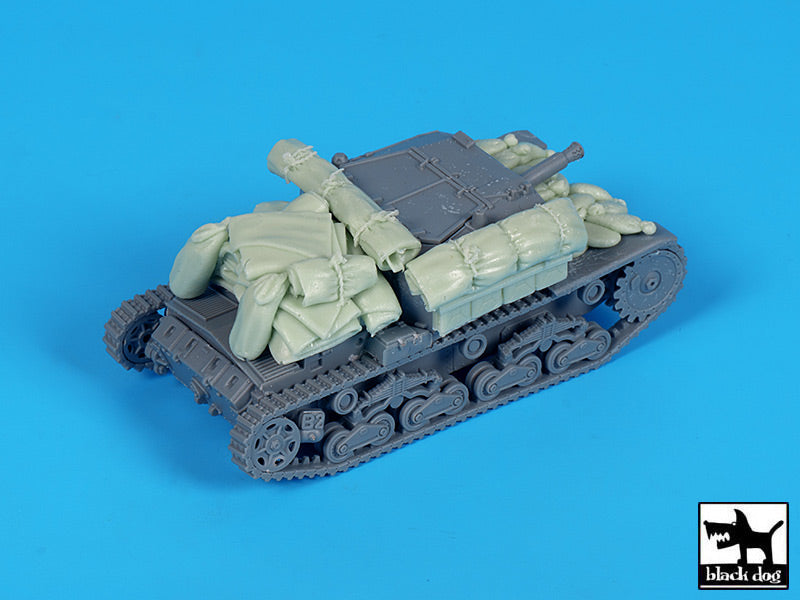 Blackdog BDT72180 1:72 Semovente M40 da 75/18 accessories set